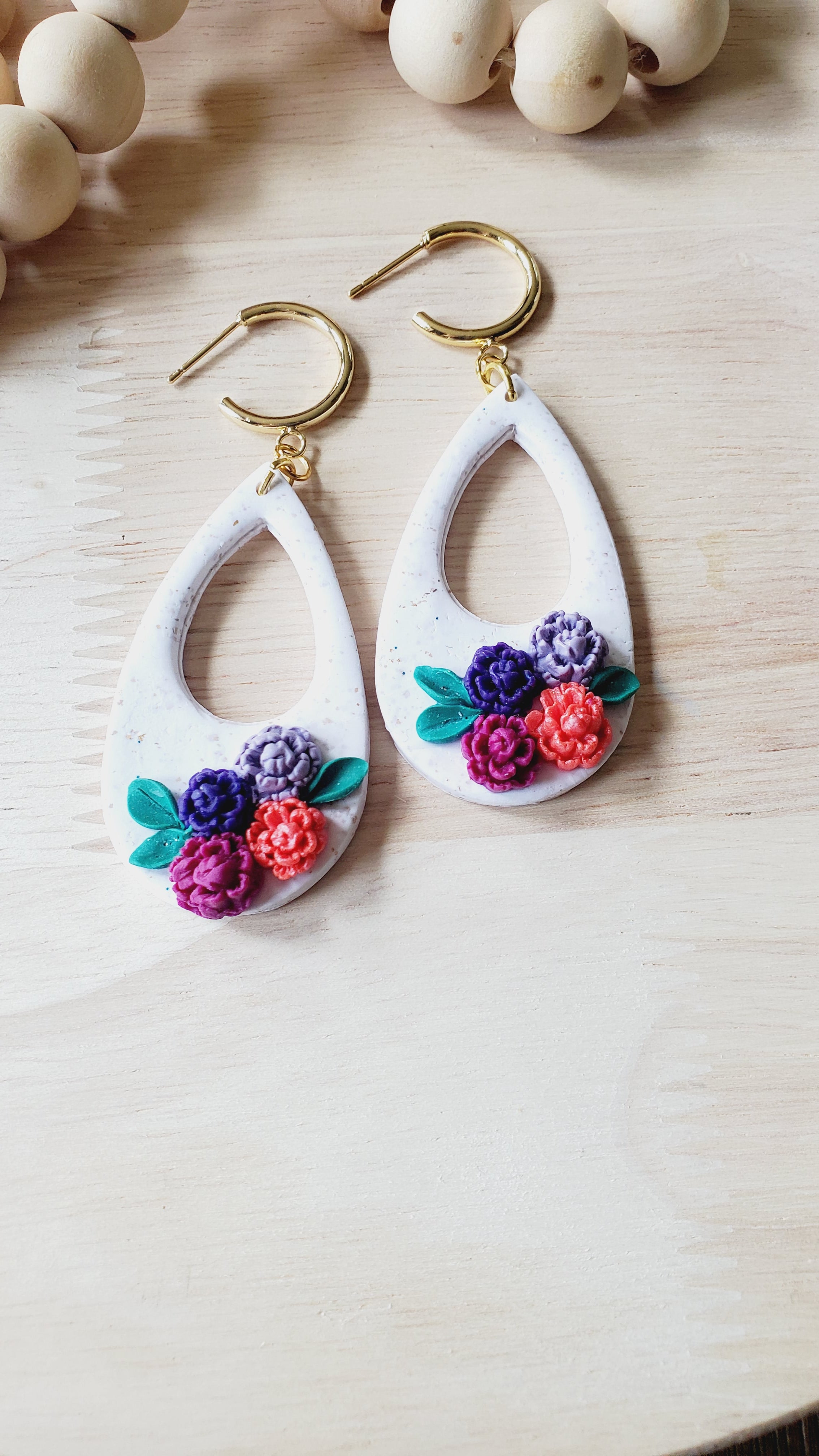 Michelle's Polymer Clay Earrings - Custom order