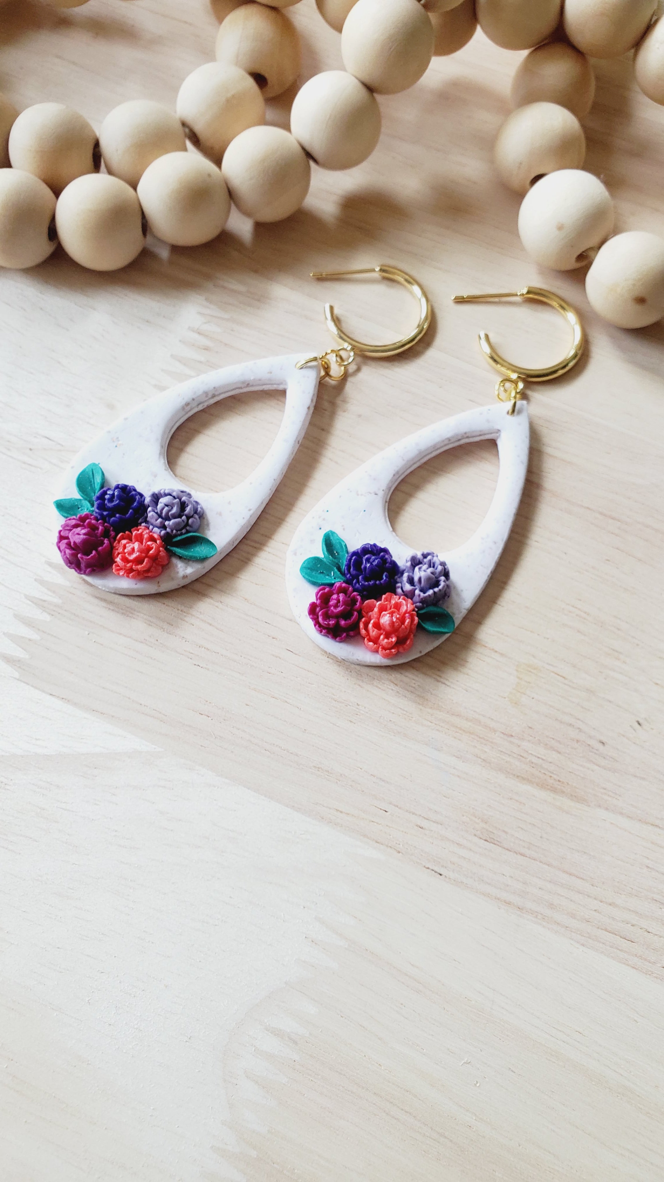 Michelle's Polymer Clay Earrings - Custom order