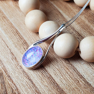 Lilac pendant  - G & P Collection - Sterling Silver