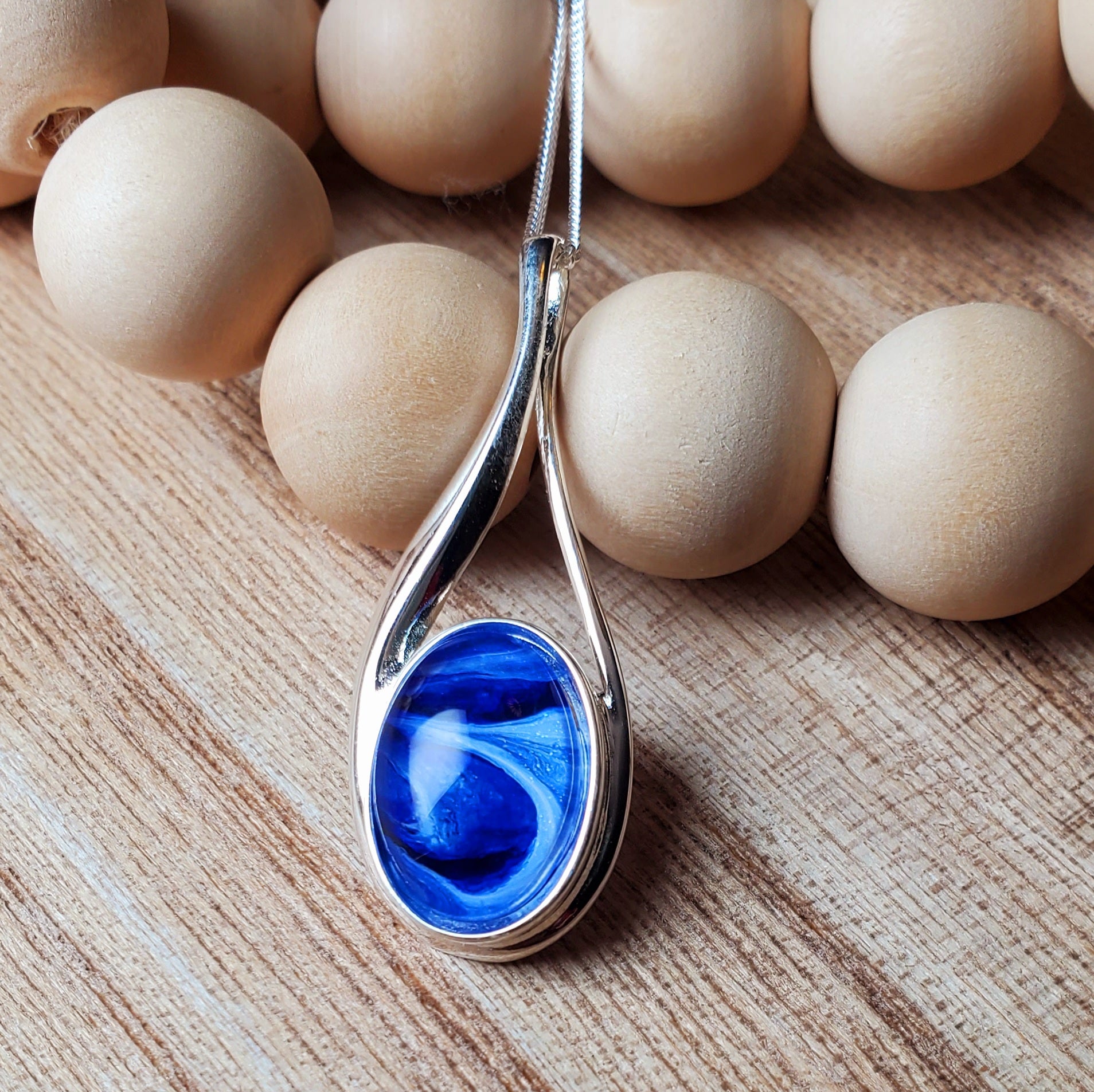 Deep Sea pendant  - G & P Collection - Sterling Silver