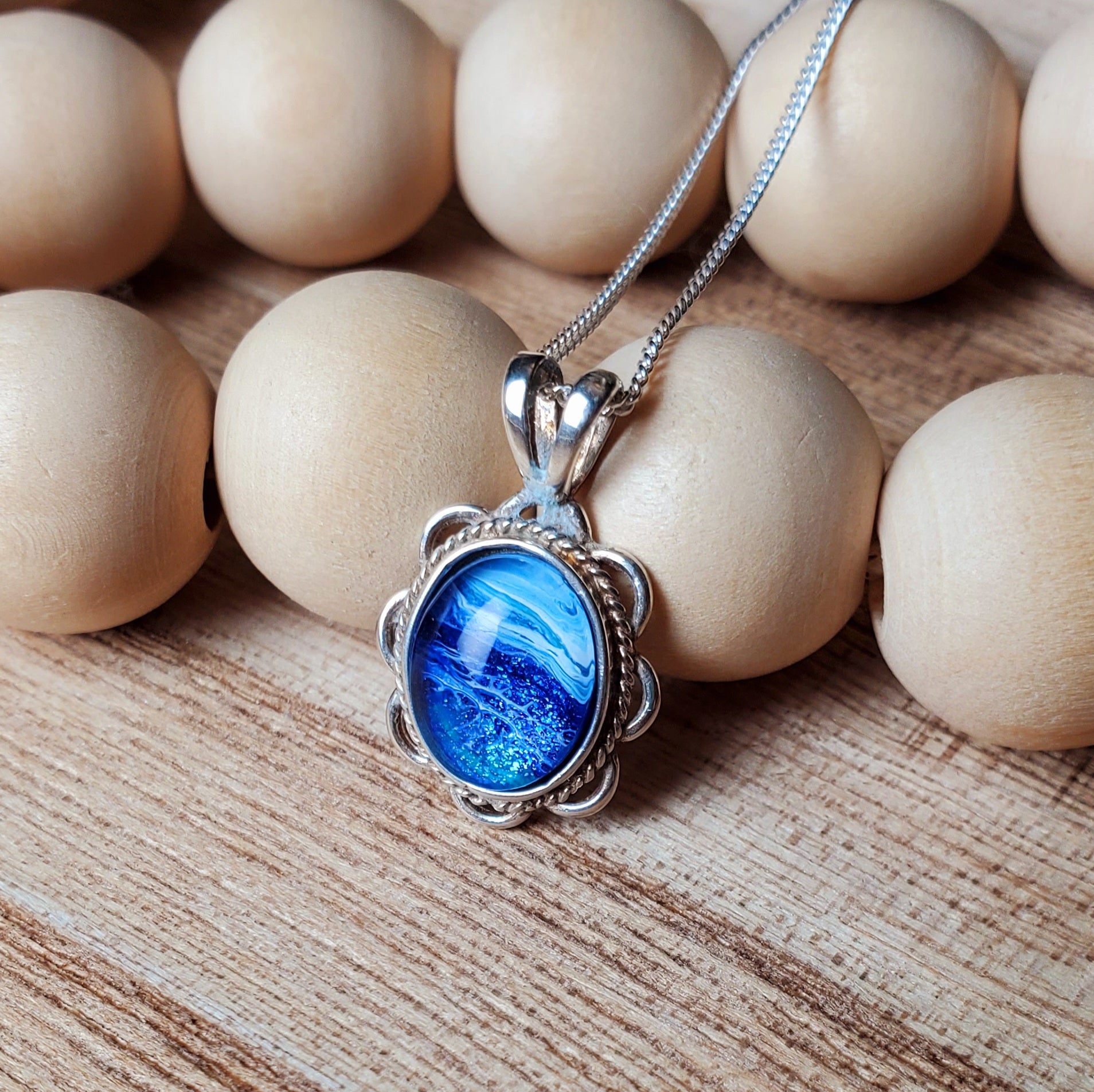 "Ocean" Sterling Silver