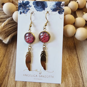"Turtle" earrings