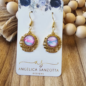 "Sweet Pink" earrings