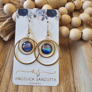 "Perfectly imperfect" earrings