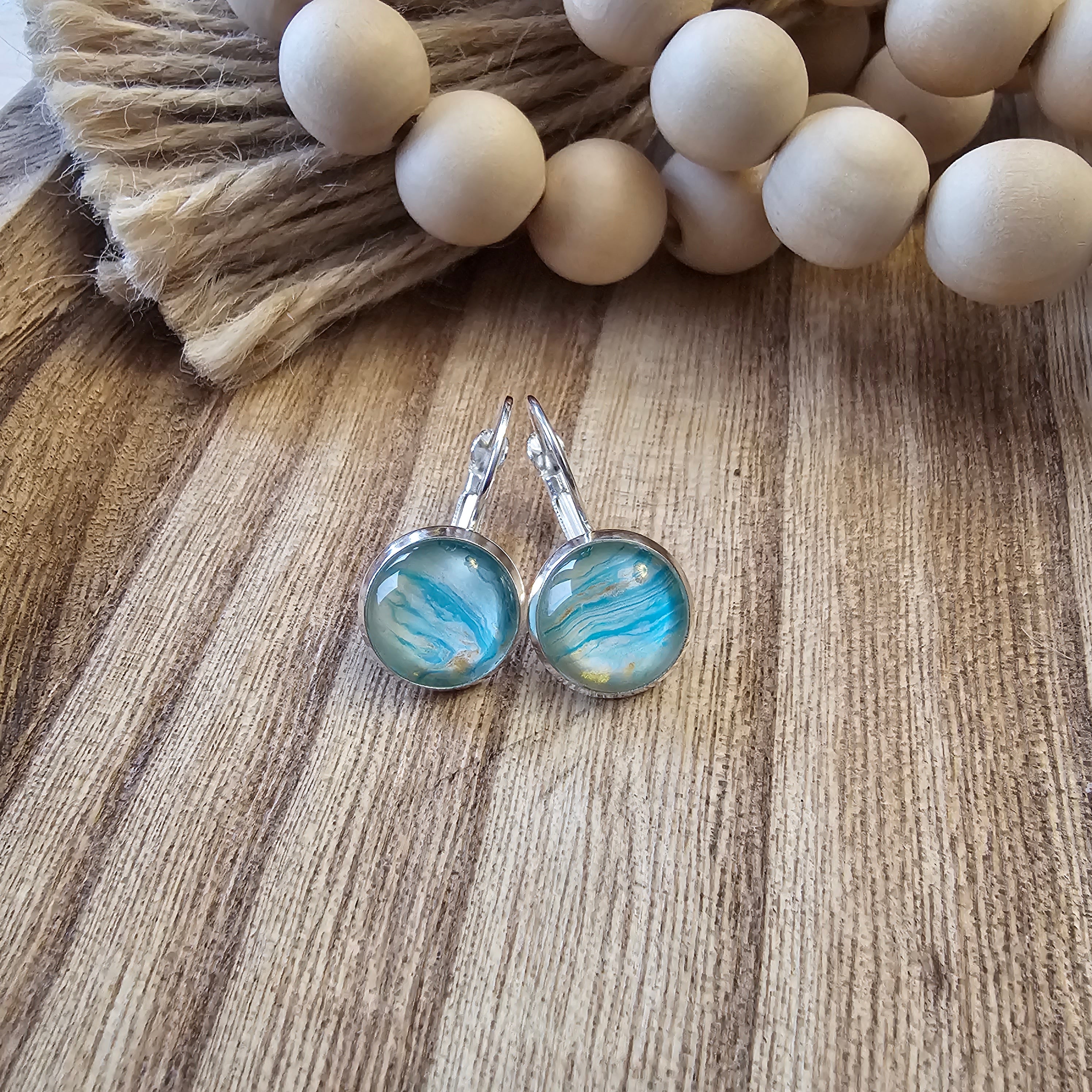 "Ocean Waves" earrings