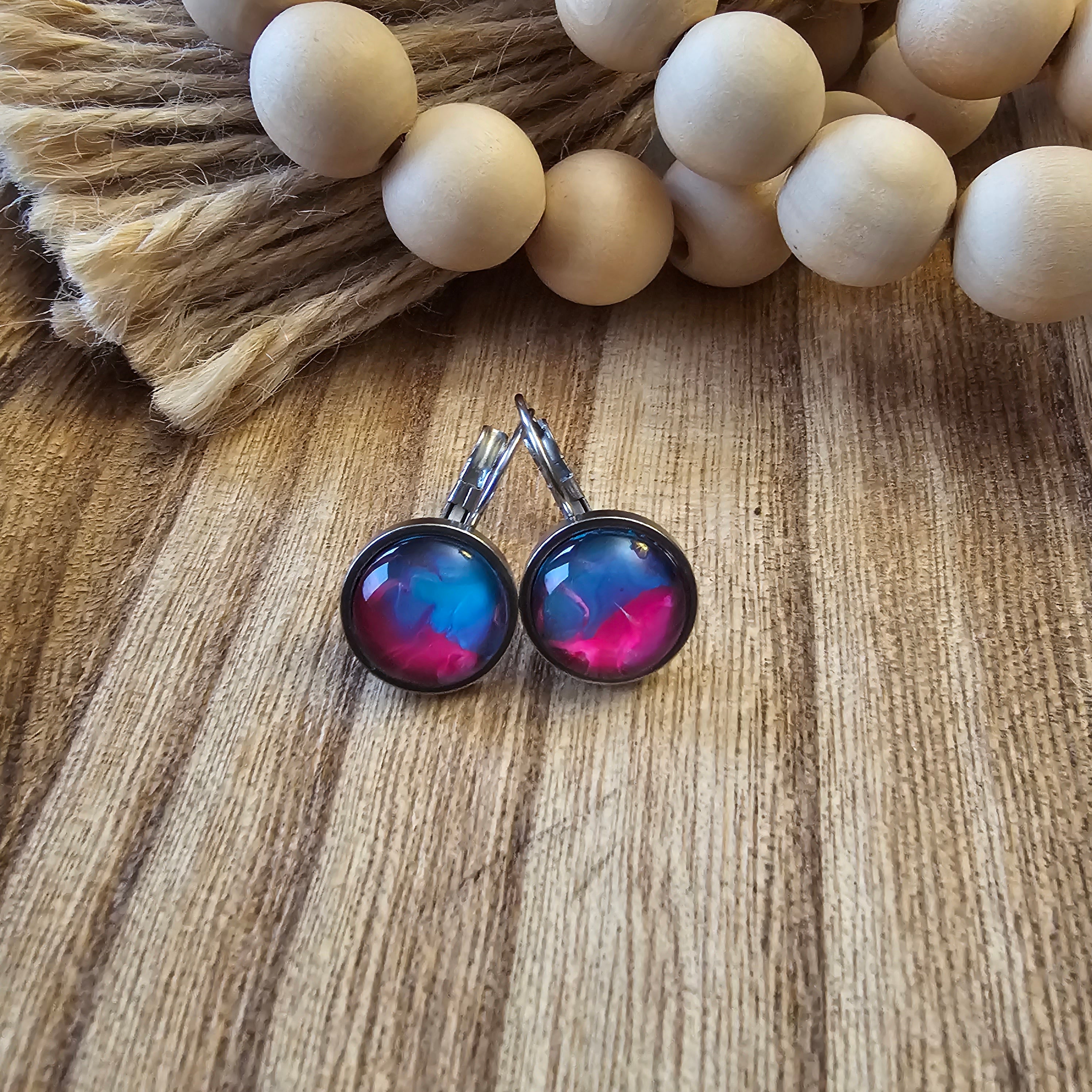 "Happy" earrings