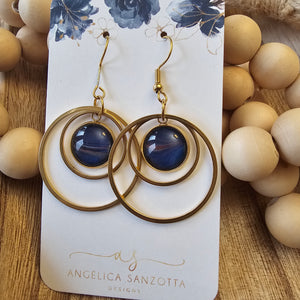 "Night Sky" earrings