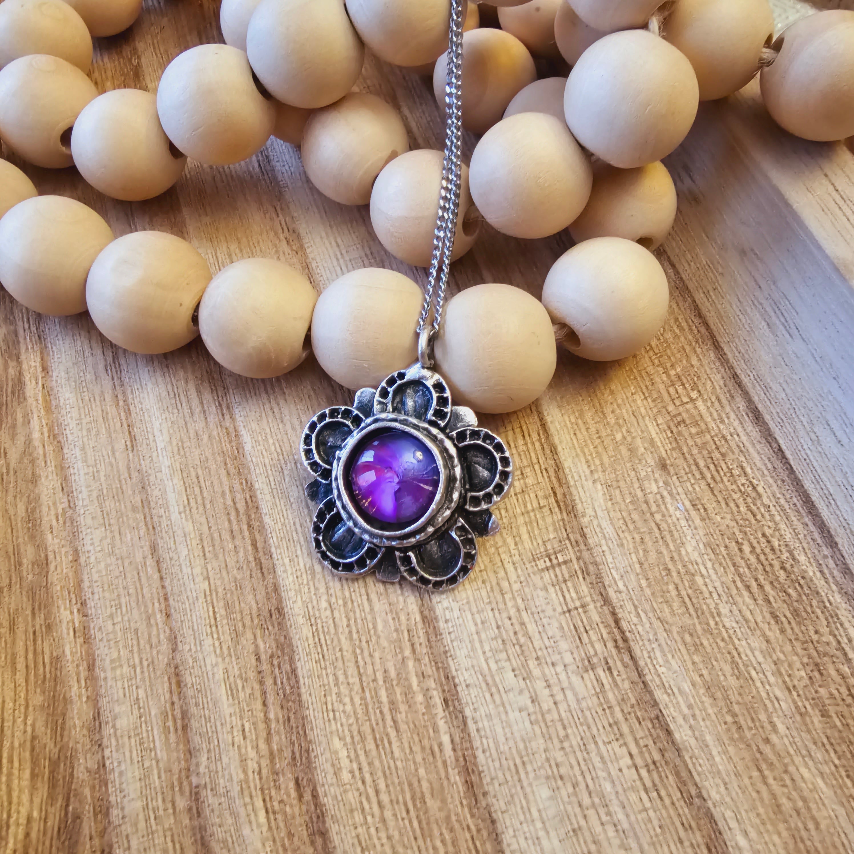 "Flor" pendant