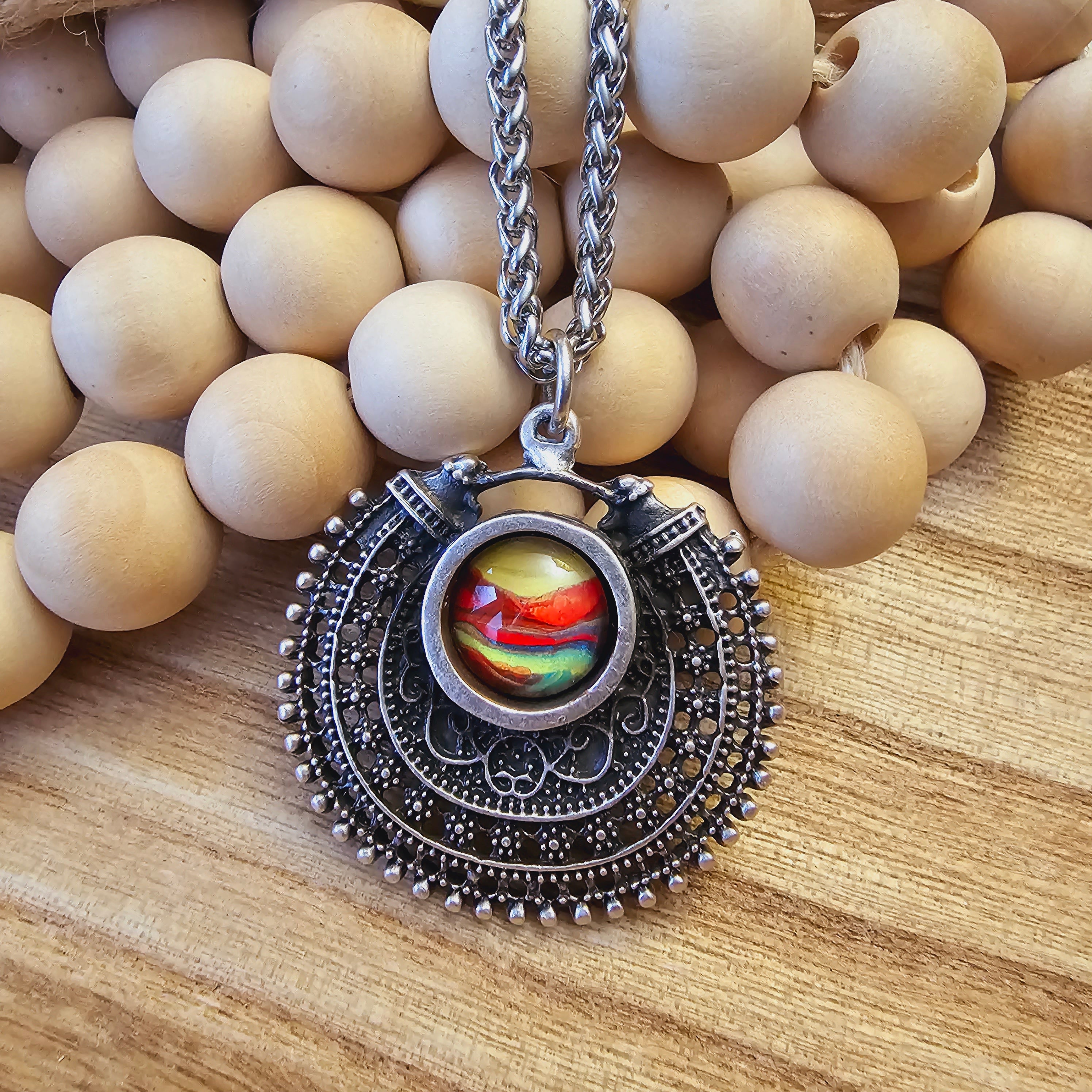 "Spanish Sun" pendant