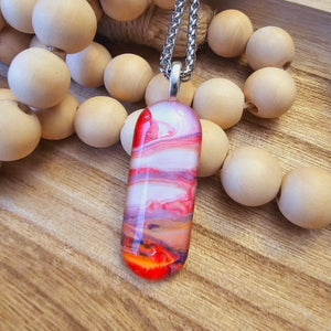"Fall Tones" pendant