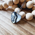 Load image into Gallery viewer, &quot;Ying Yang&quot; heart pendant
