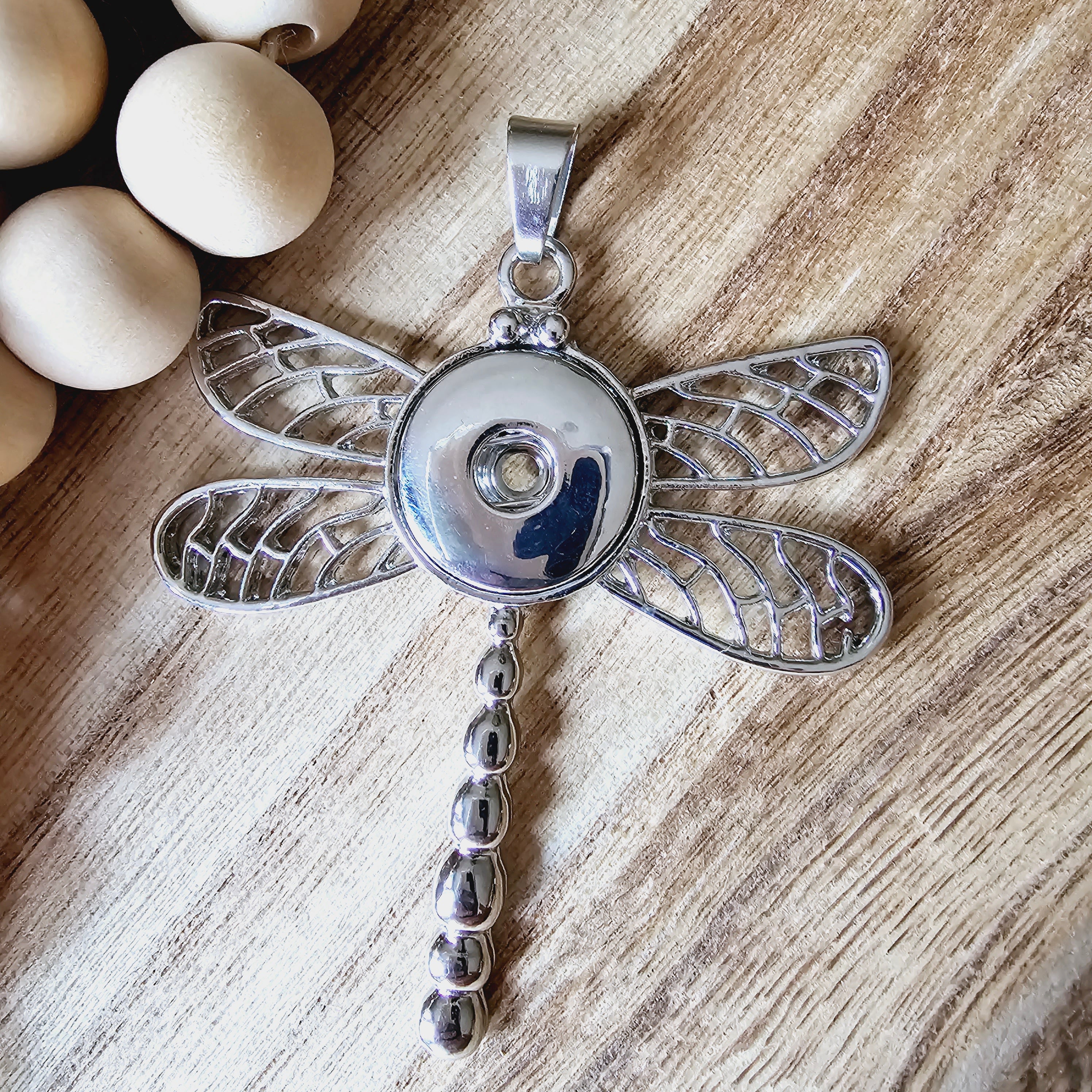 "Dragonfly" Snap Necklace