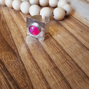 "Pink Lemonade" ring