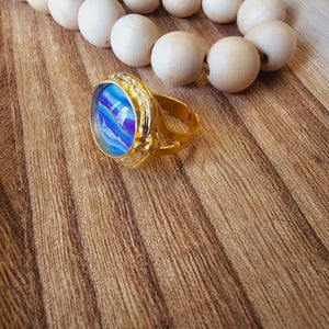 "Landscape" ring