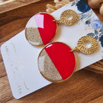 Load image into Gallery viewer, Polymer Clay Earrings
