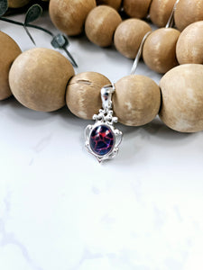"Flame" Sterling Silver