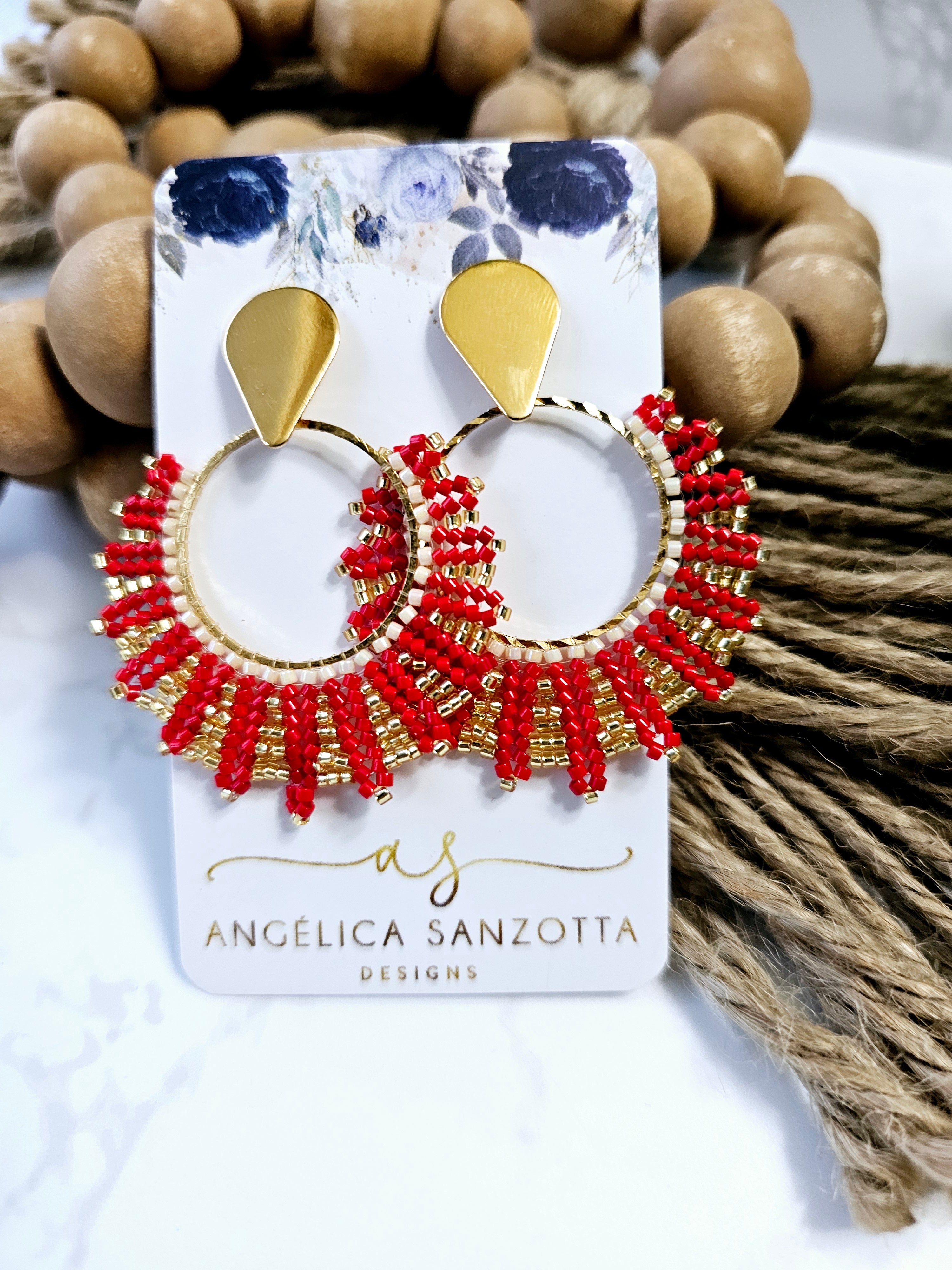Miyuki earrings