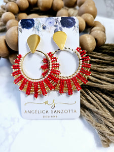 Miyuki earrings