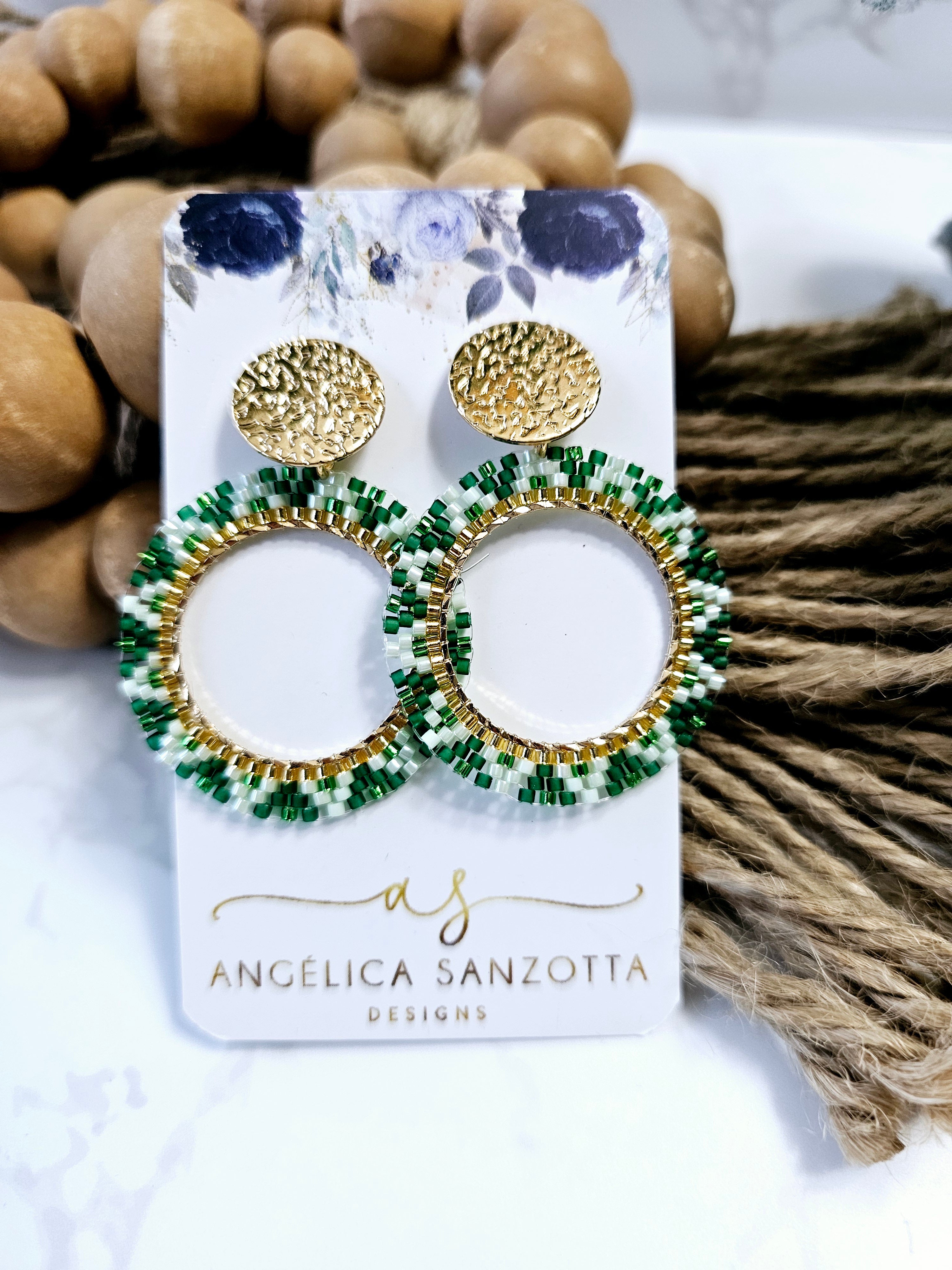 Miyuki earrings