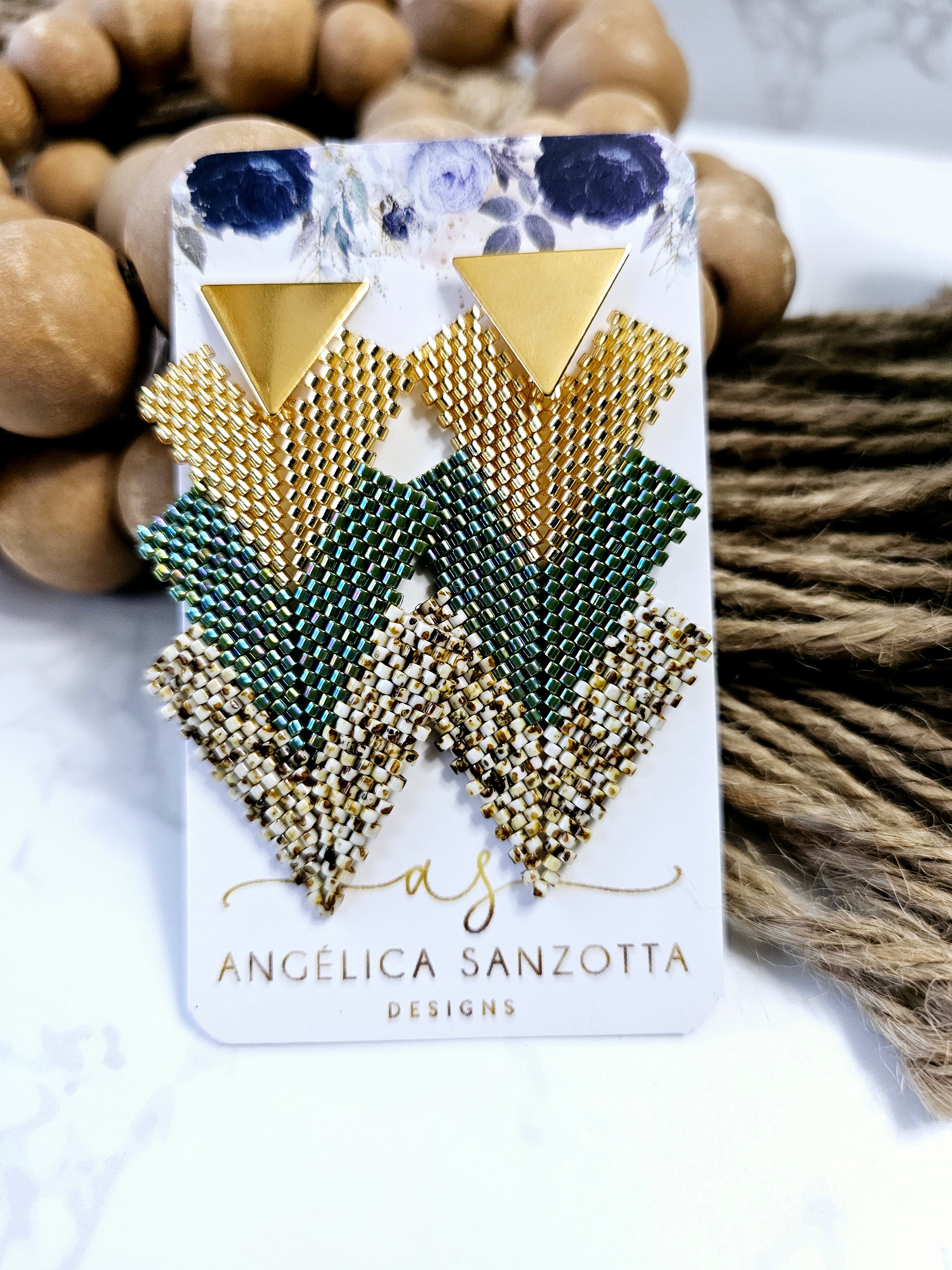 Miyuki earrings