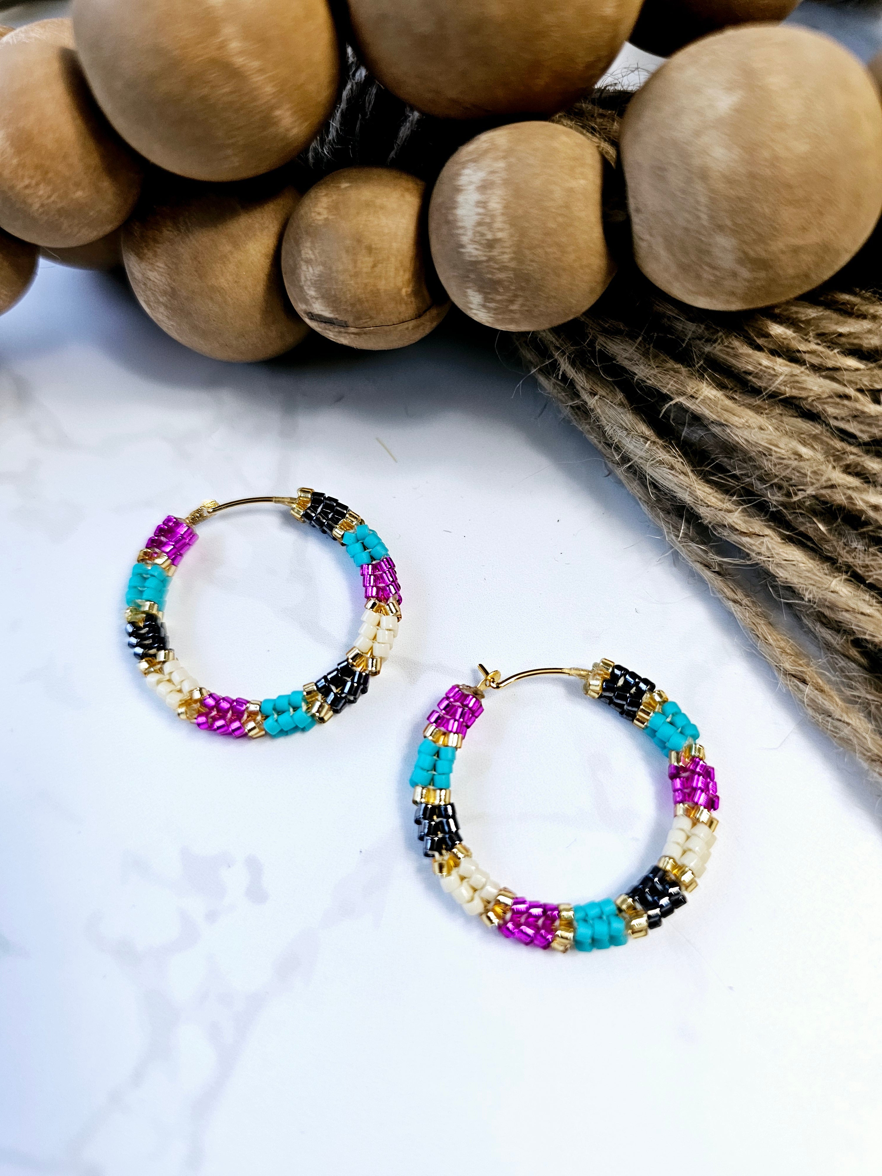 Miyuki earrings