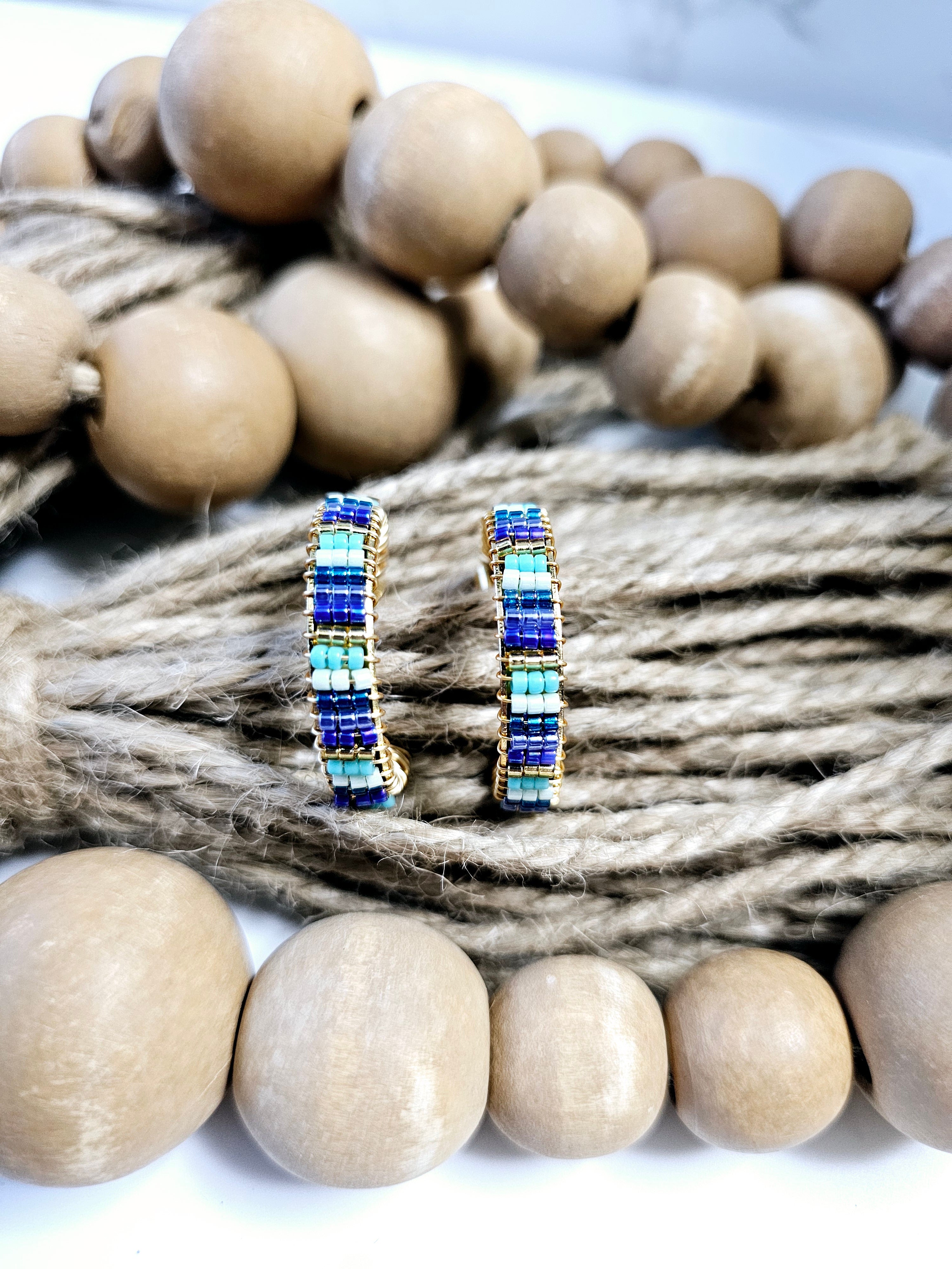 Miyuki earrings