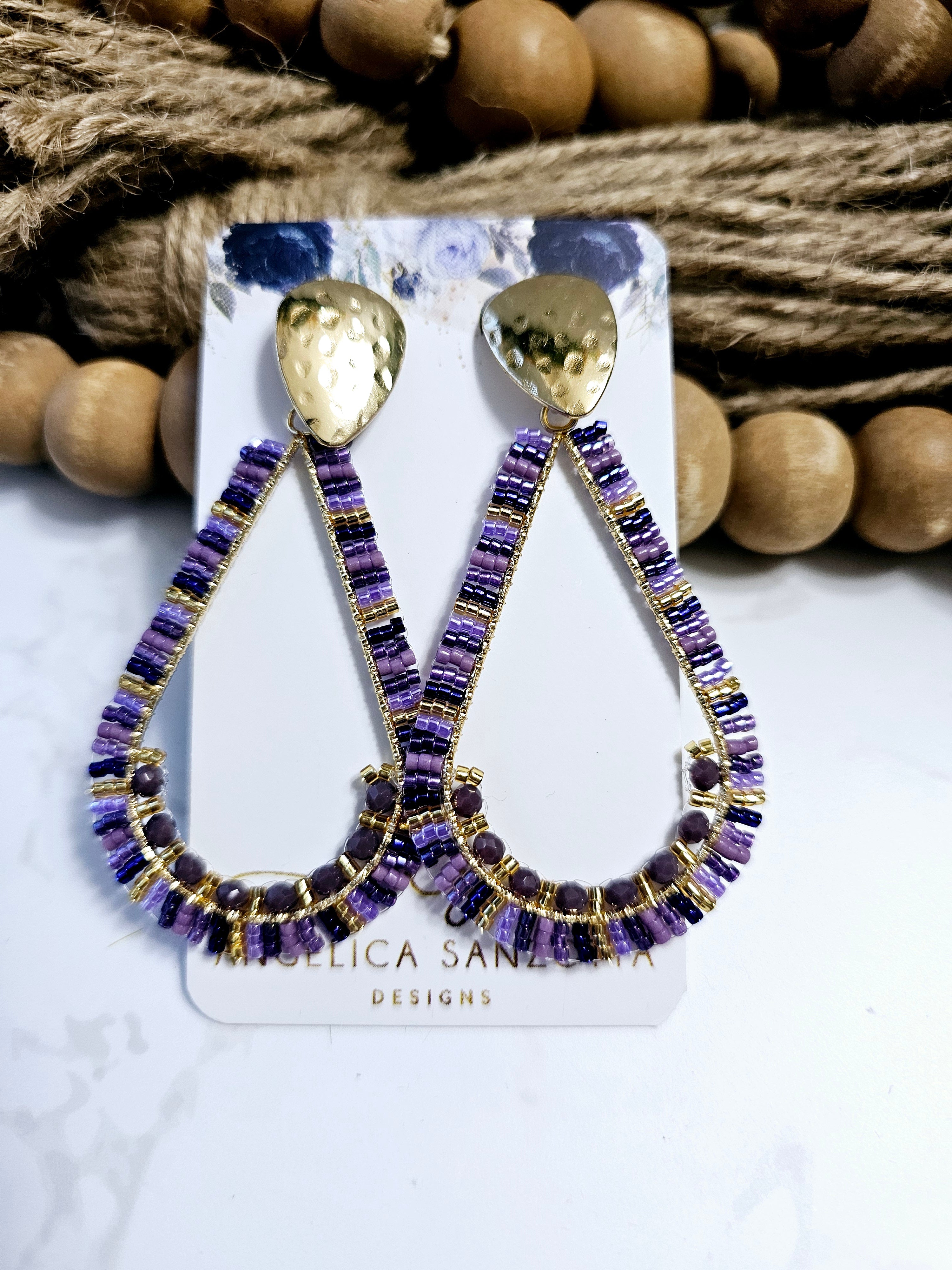 Miyuki earrings