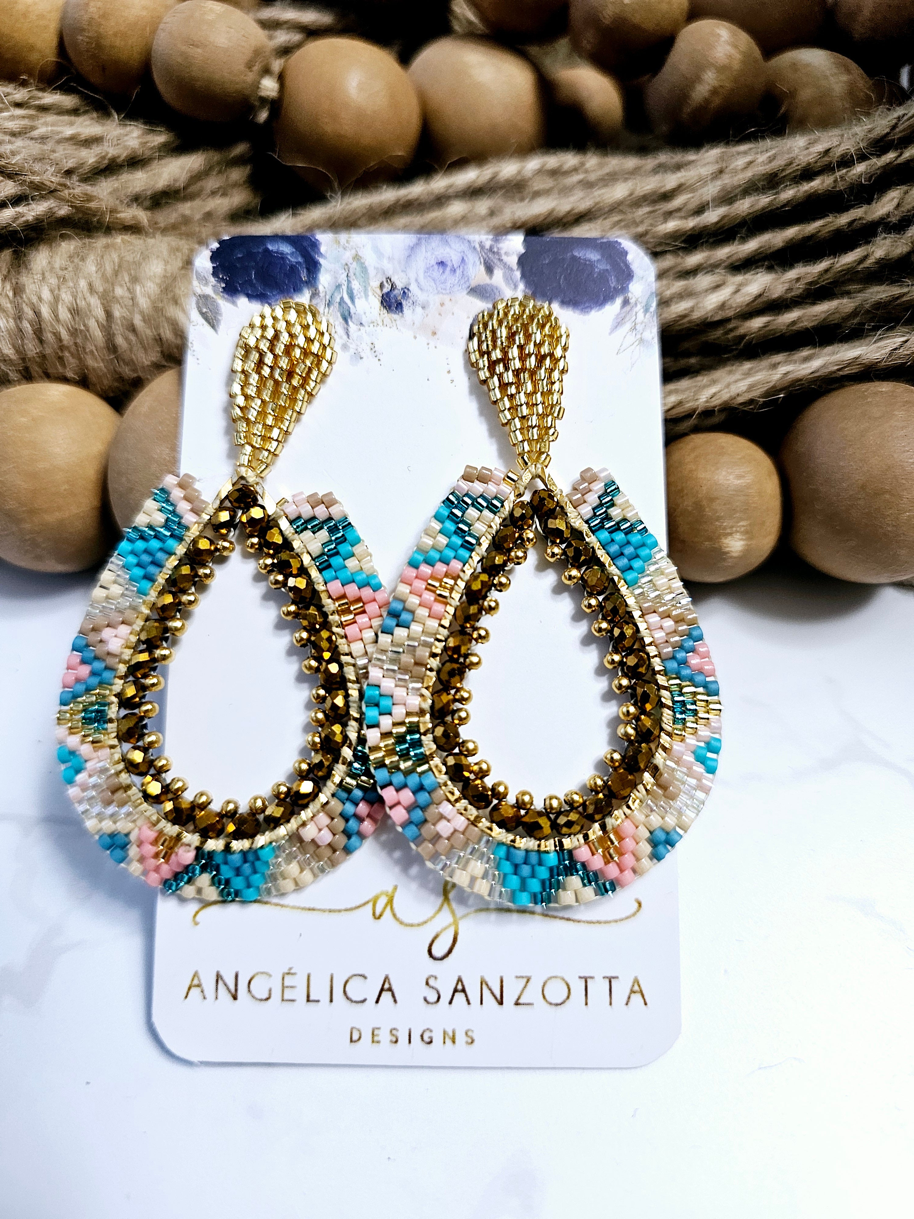 Miyuki earrings