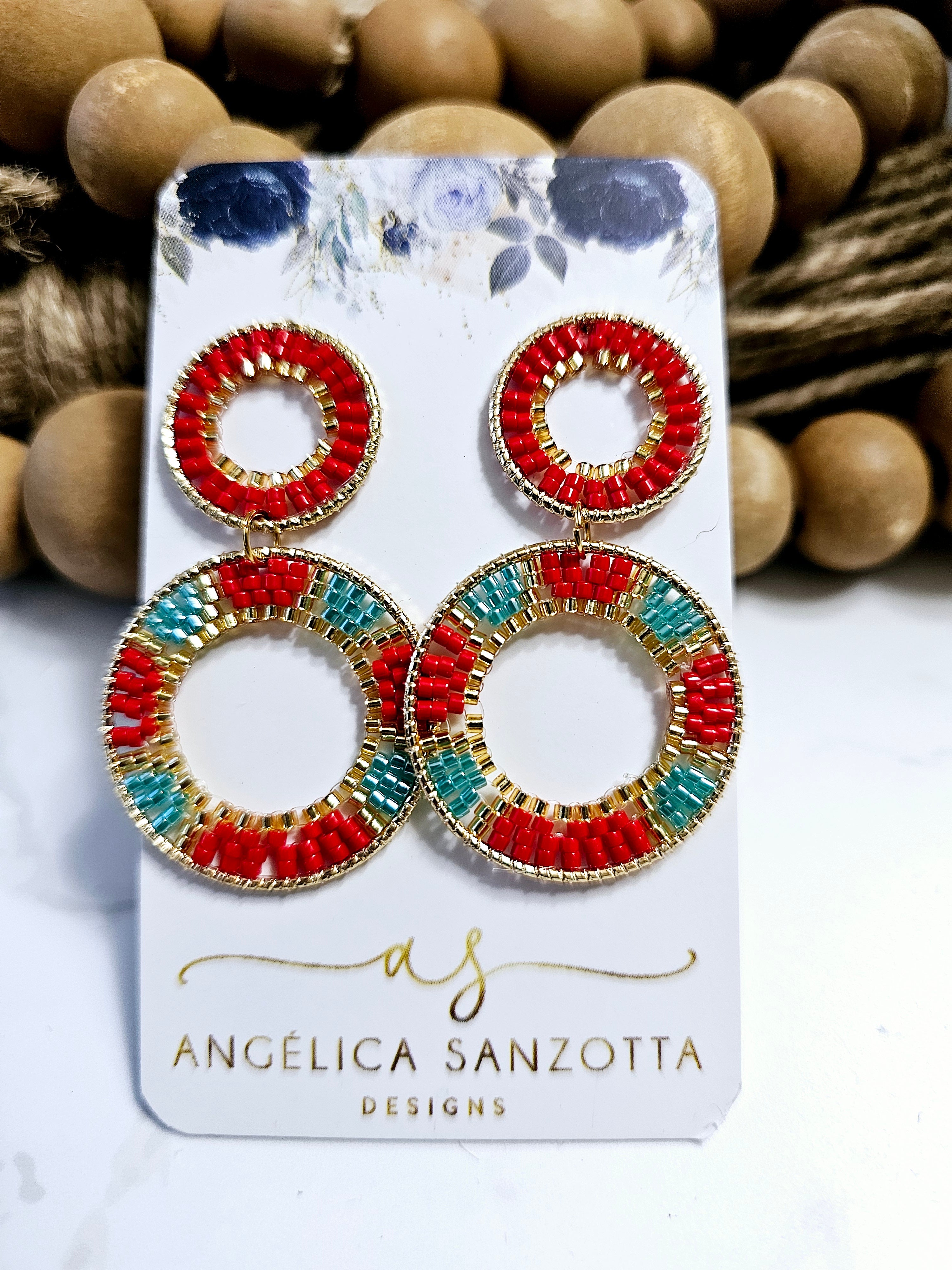 Miyuki earrings