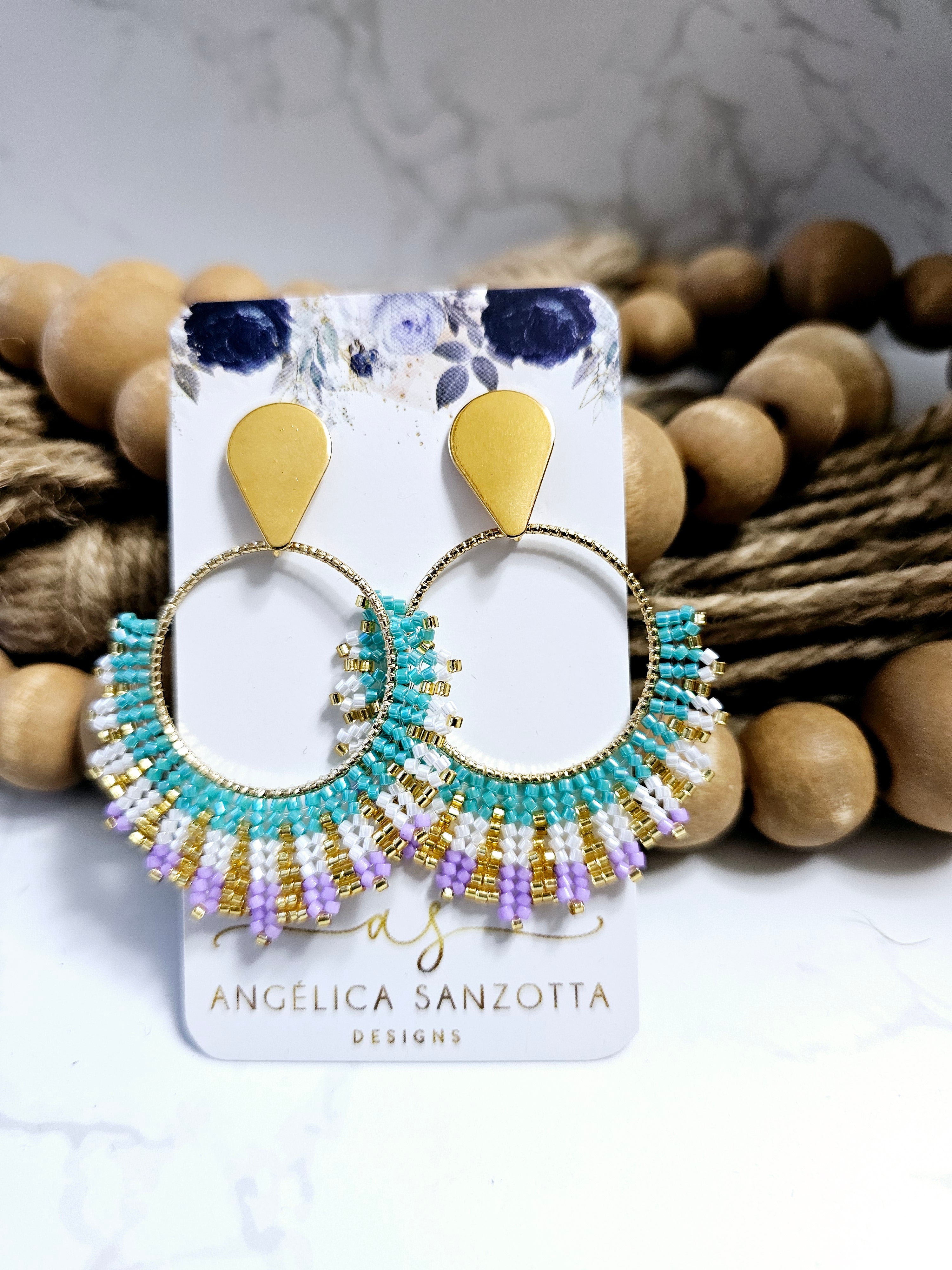 Miyuki earrings