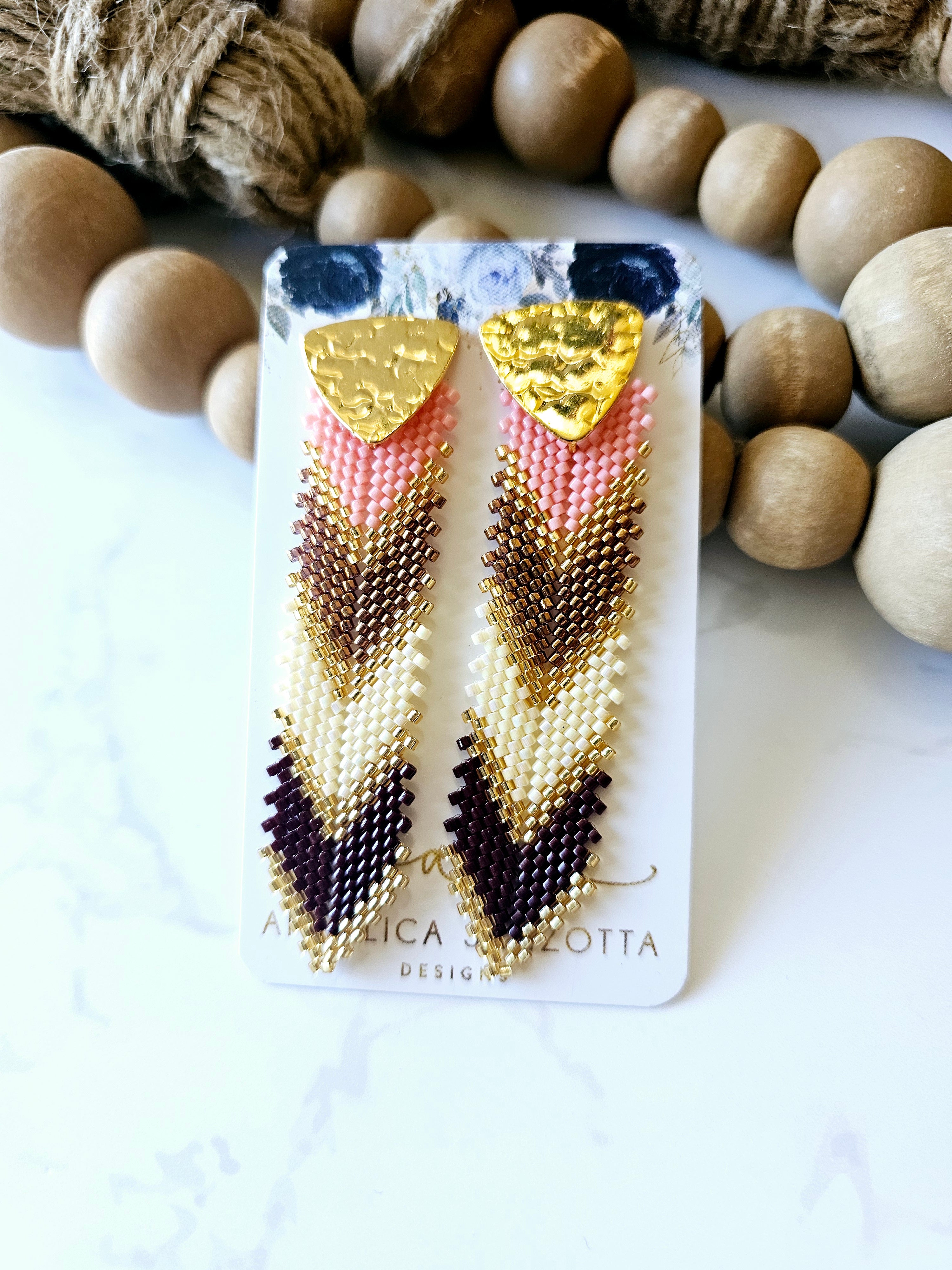 Miyuki earrings
