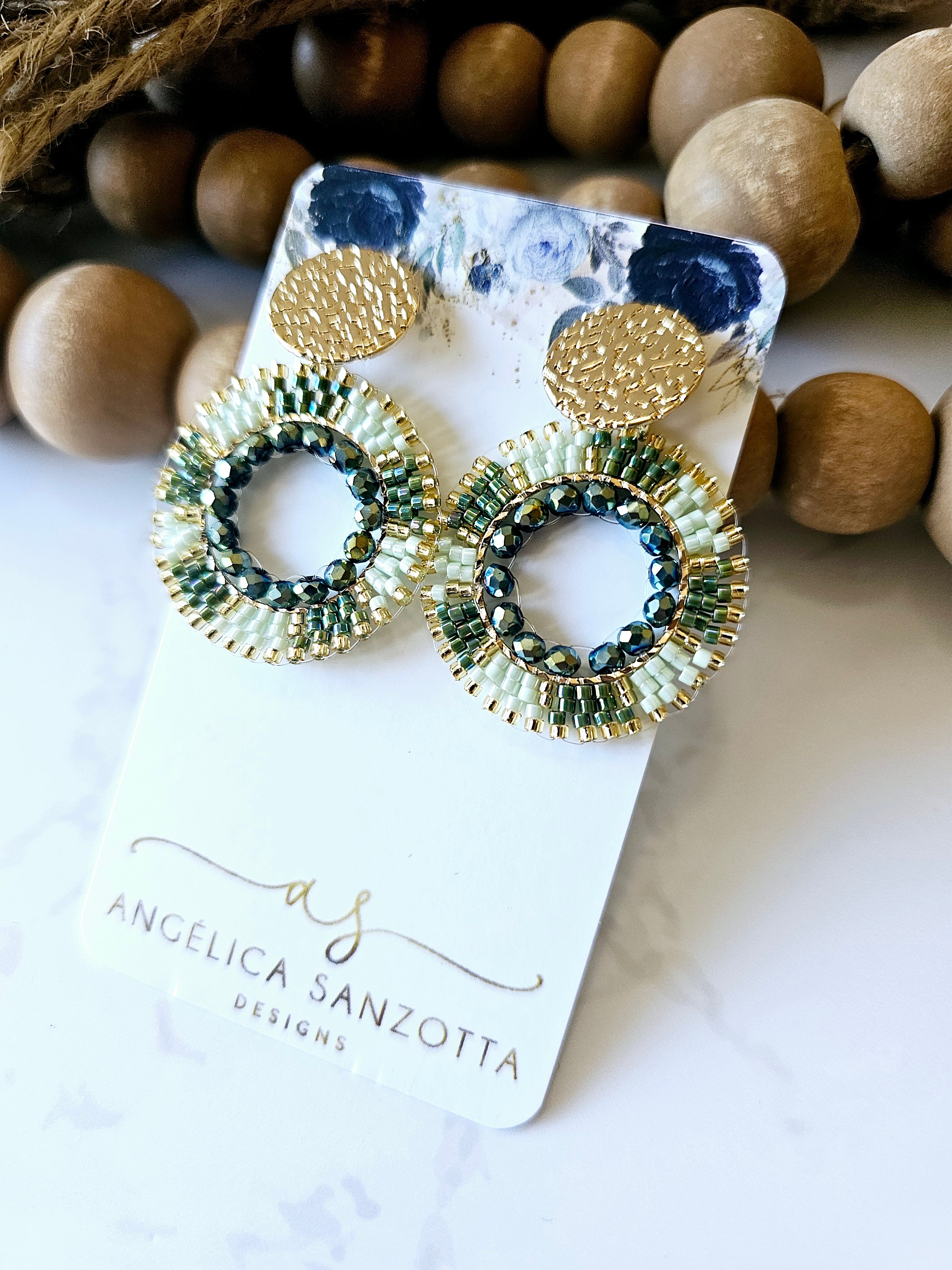 Miyuki earrings