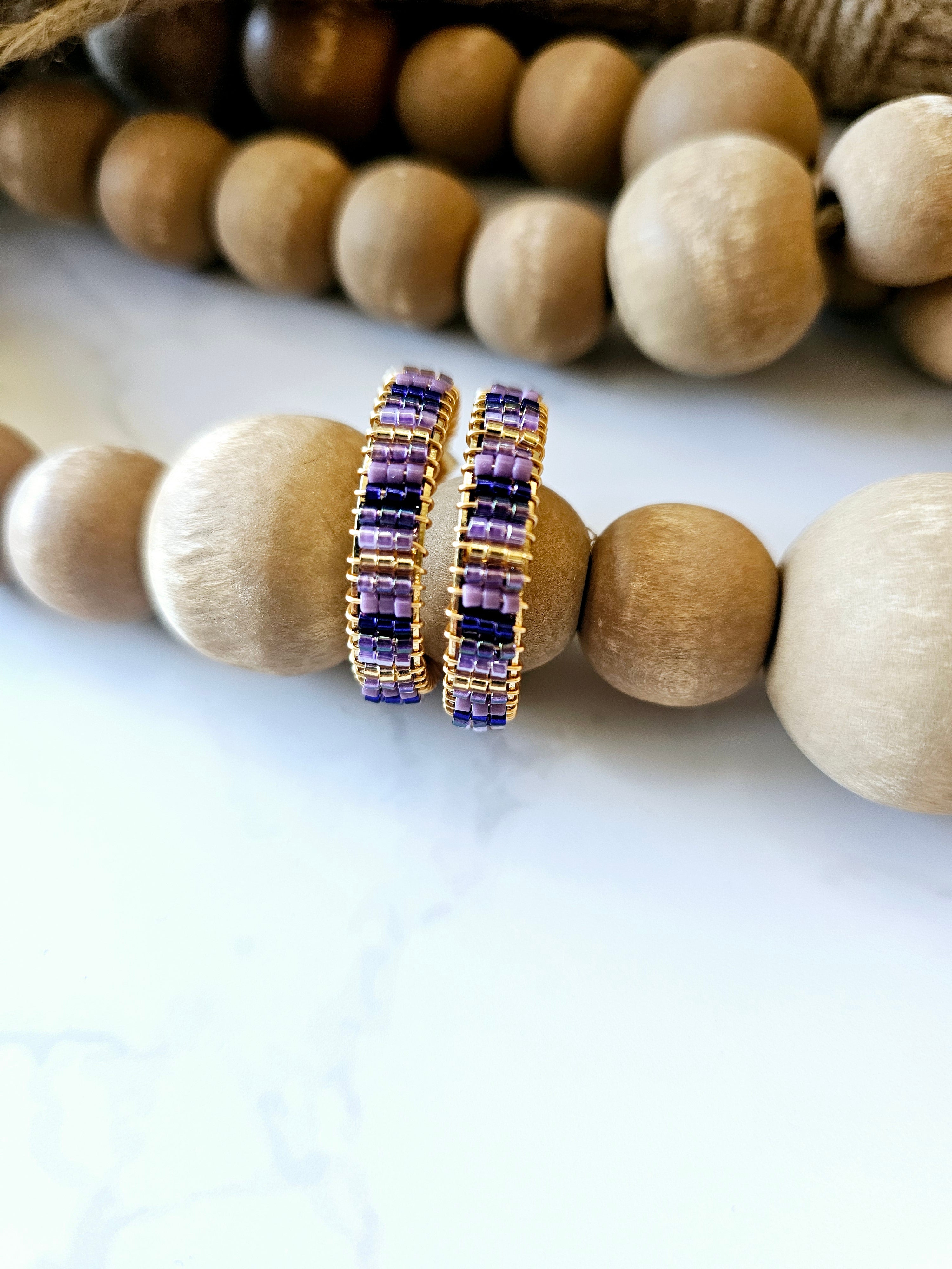 Miyuki earrings
