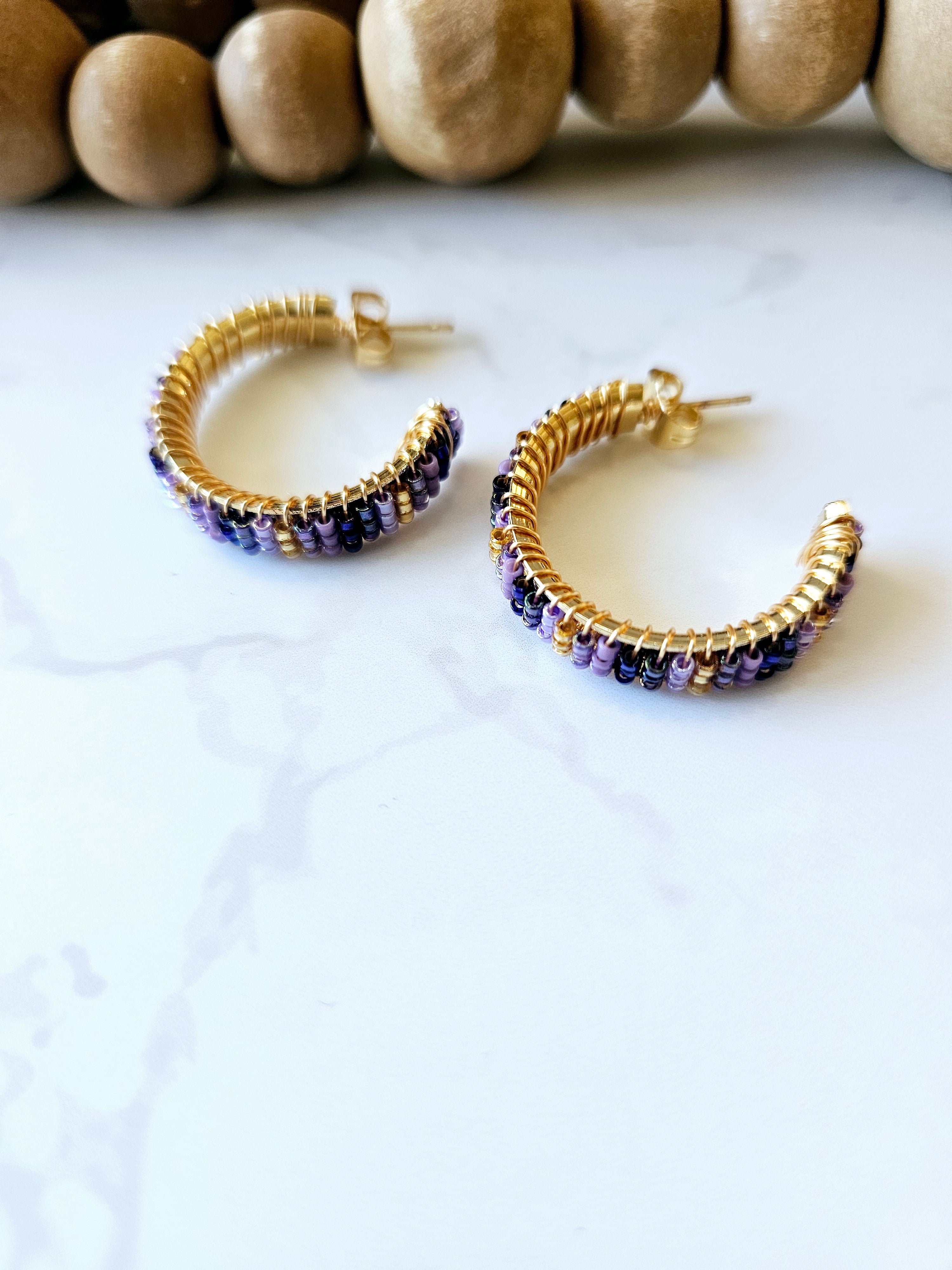 Miyuki earrings