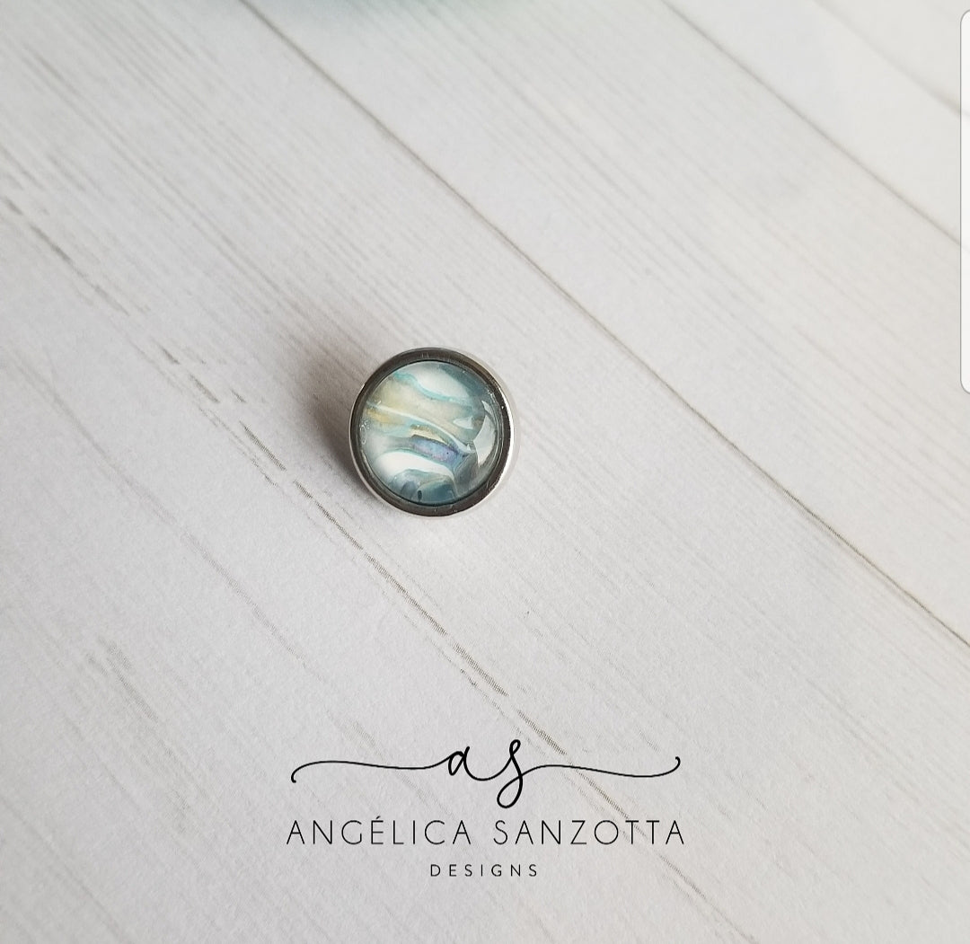 "Wind" 12 mm snap charm