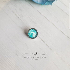 "Malibu" 12 mm snap charm