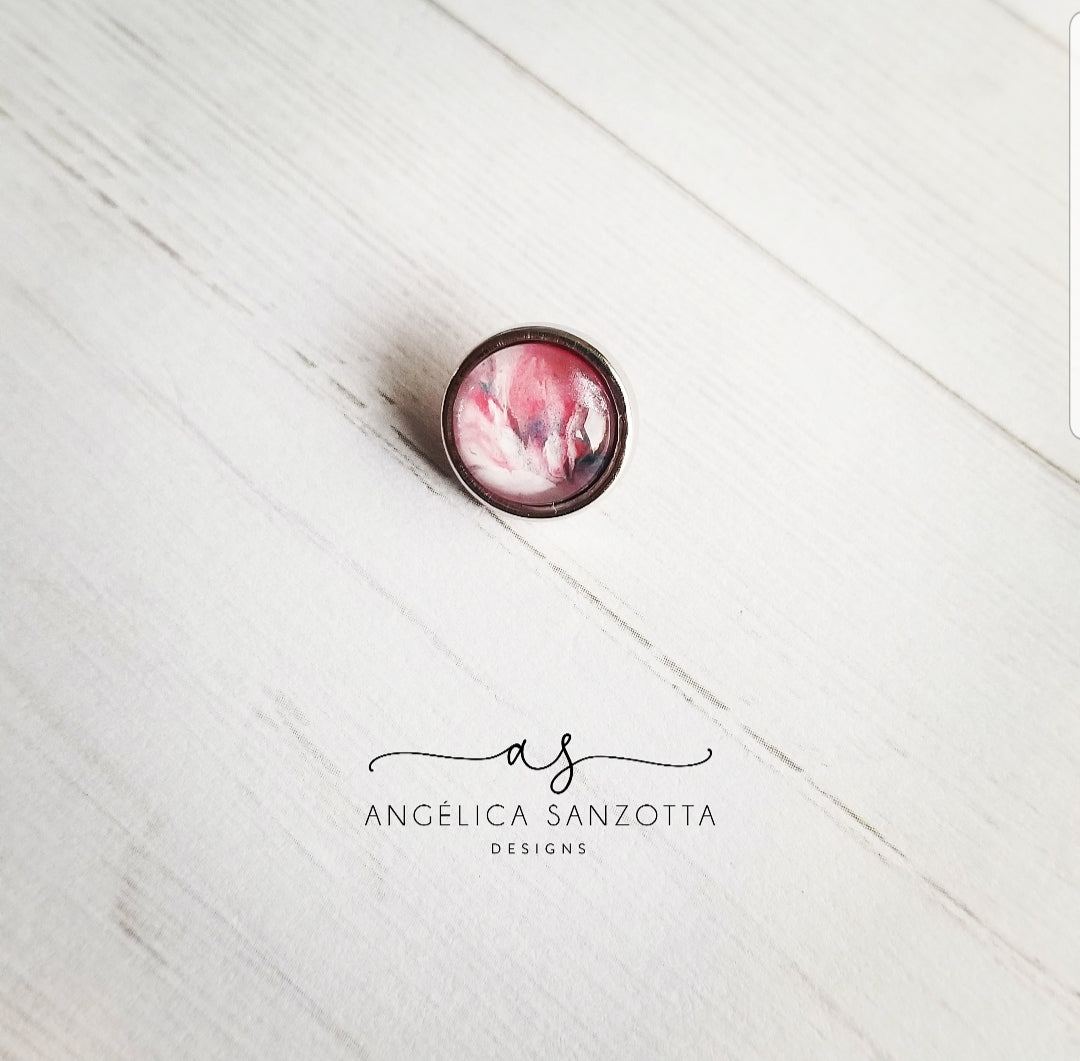 "Little Fire" 12 mm snap charm