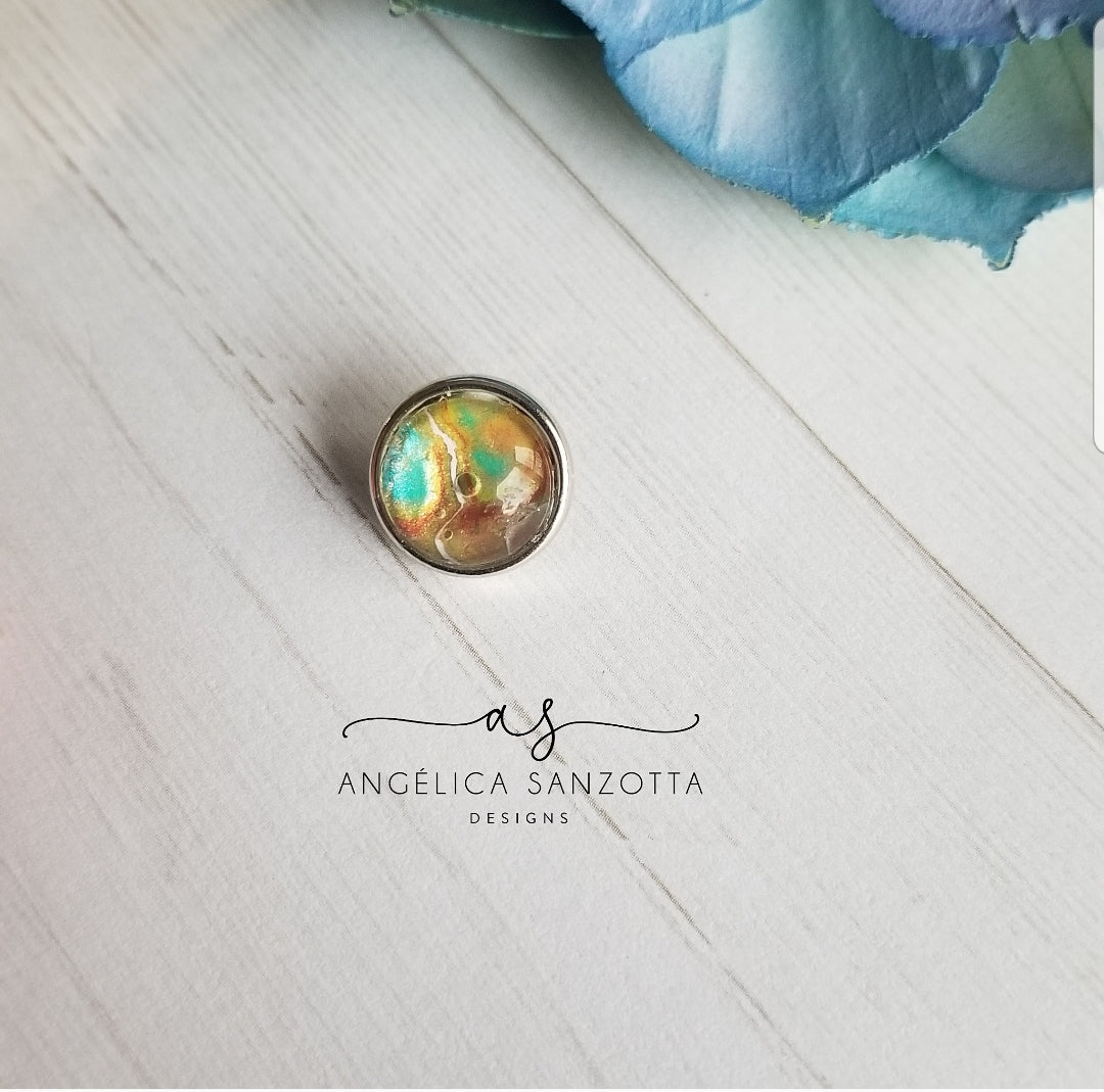 "Giraffe 2" 12 mm snap charm