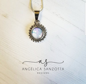 "Soft" snap charm necklace set