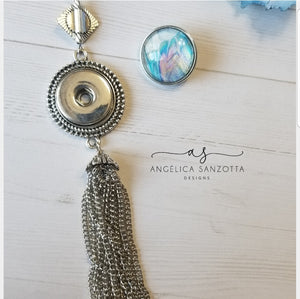 "Date Night" snap charm necklace set
