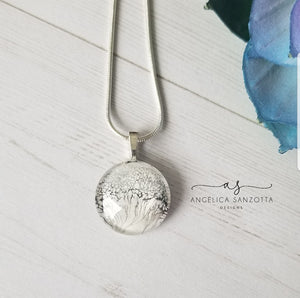 "White Forest" pendant
