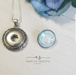 Load image into Gallery viewer, &quot;Quiet Moment&quot; Snap charm necklace set
