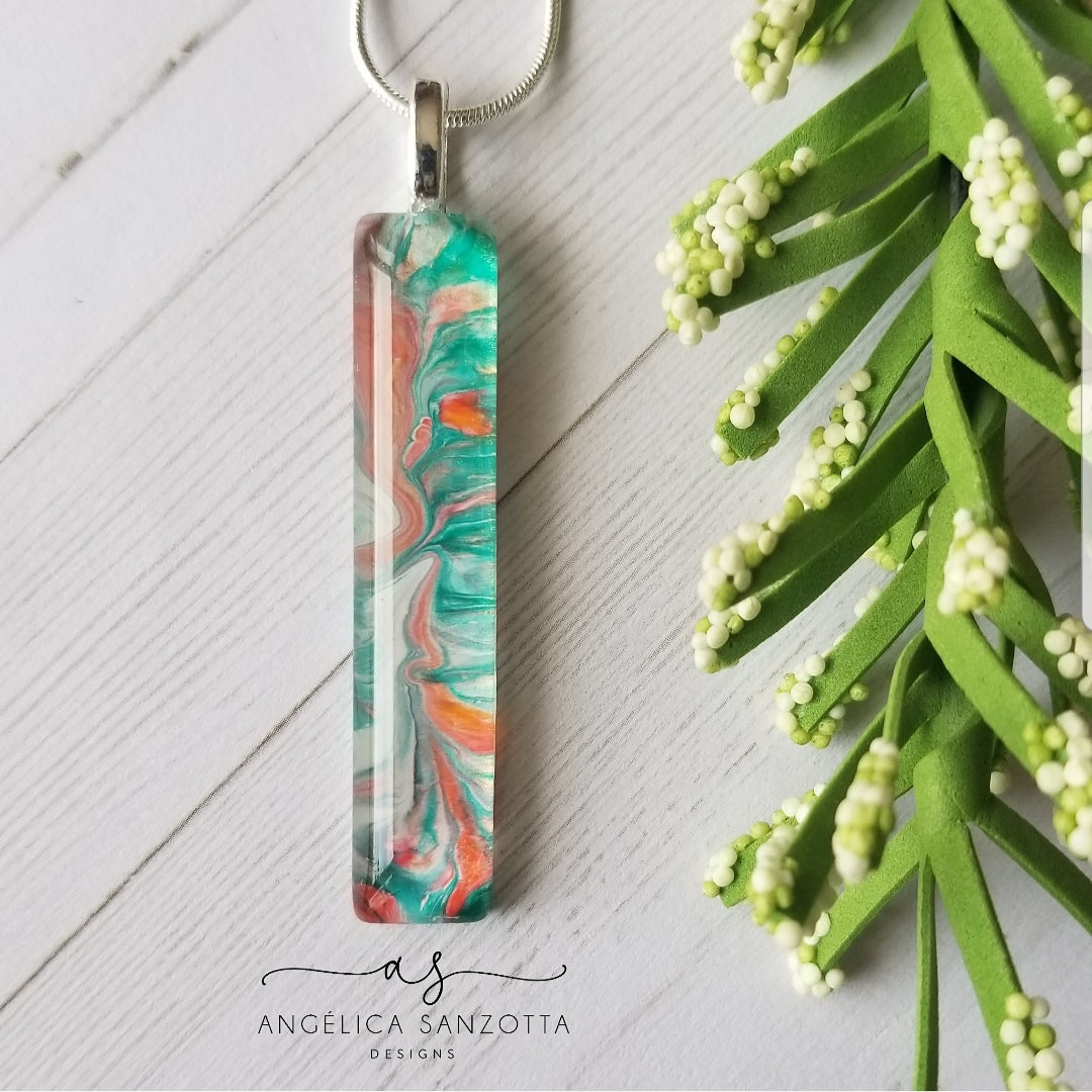 "Tangerine " pendant