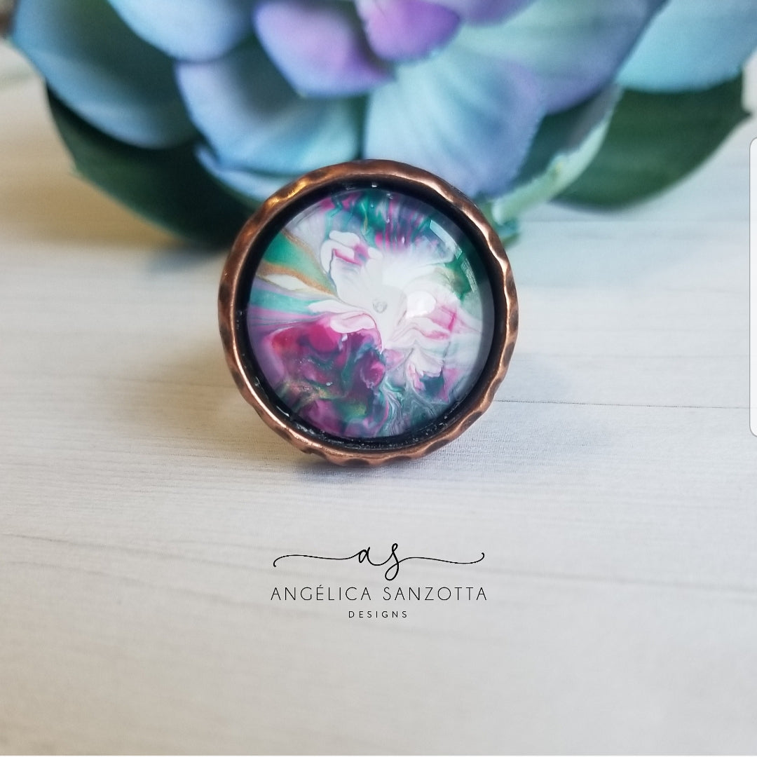 "Amor" ring