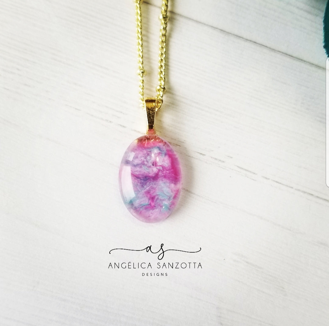 " Pretty in Pink" pendant