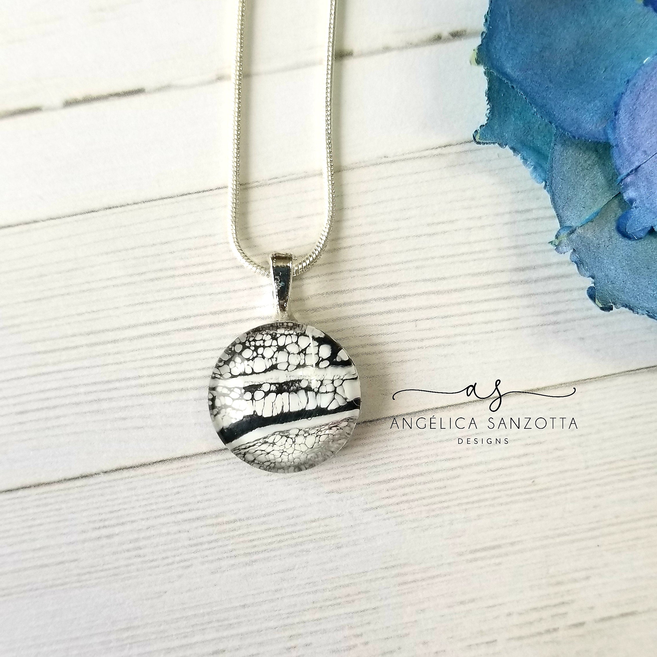 "Road Less Travelled" pendant