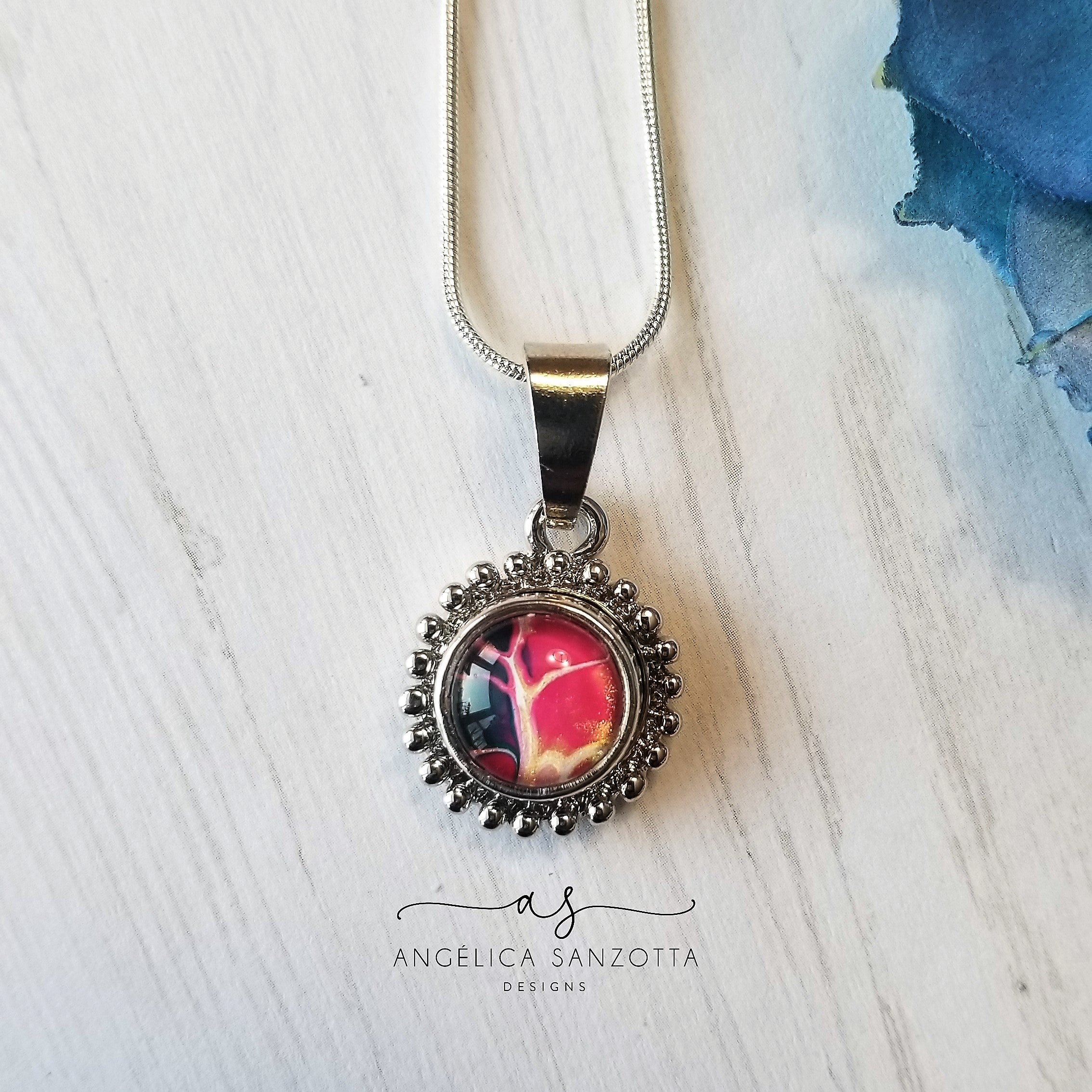 "Tree" Snap charm necklace set