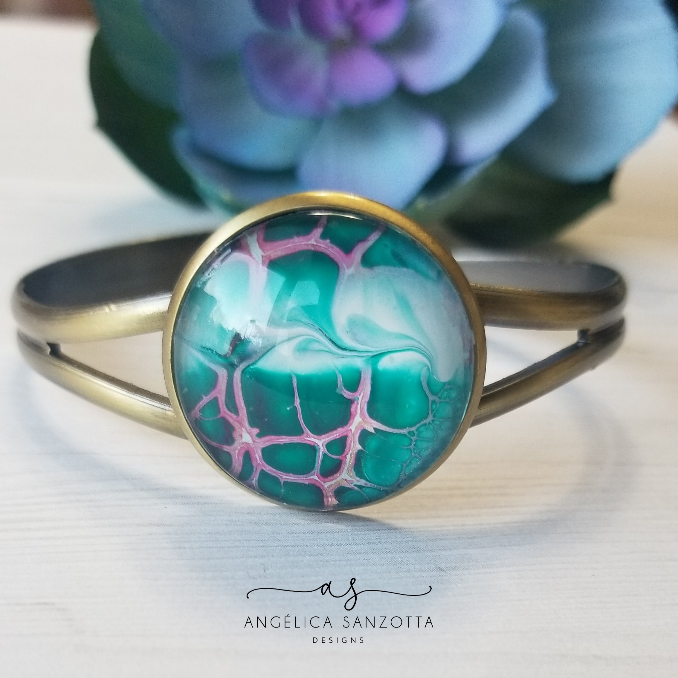 "Emerald City" bracelet