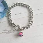 Load image into Gallery viewer, "Tree" snap charm bracelet
