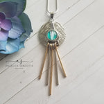 Load image into Gallery viewer, &quot;Calla&quot; snap charm necklace
